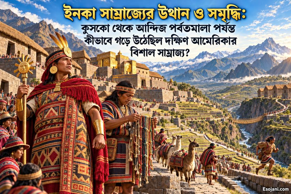 ইনকা সাম্রাজ্যের উত্থান ও সমৃদ্ধি: কুসকো থেকে আন্দিজজুড়ে বিস্তার