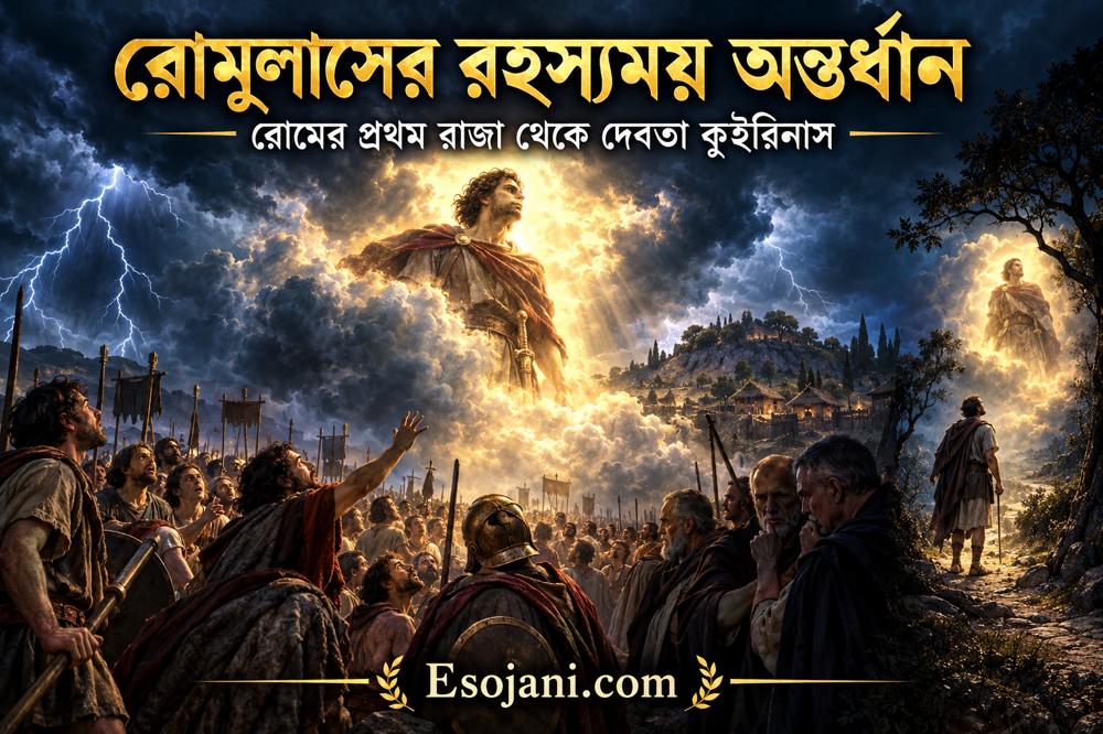 রোমুলাসের রহস্যময় অন্তর্ধান: প্রথম রাজা থেকে দেবতা কুইরিনাস