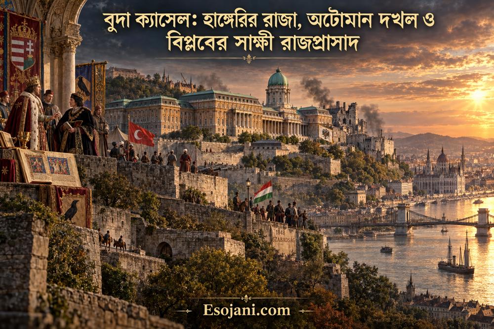 বুদা ক্যাসেল: হাঙ্গেরির রাজা, অটোমান দখল ও বিপ্লবের সাক্ষী রাজপ্রাসাদের ইতিহাস