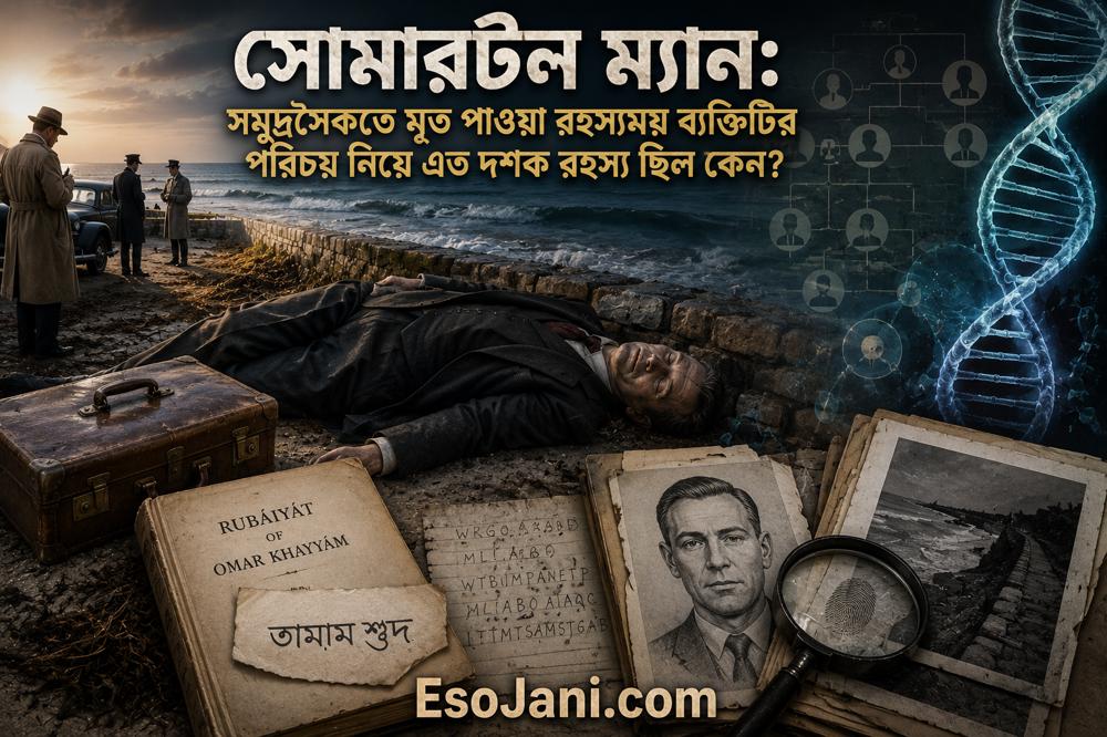 সোমারটন ম্যান: সমুদ্রসৈকতে মৃত রহস্যময় ব্যক্তিটির পরিচয় জানতে কেন লেগেছিল সাত দশকেরও বেশি?