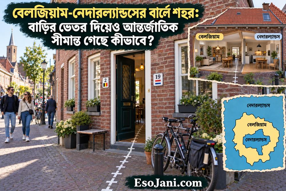বাড়ির ভেতর দিয়ে বেলজিয়াম-নেদারল্যান্ডস সীমান্ত গেল কীভাবে?