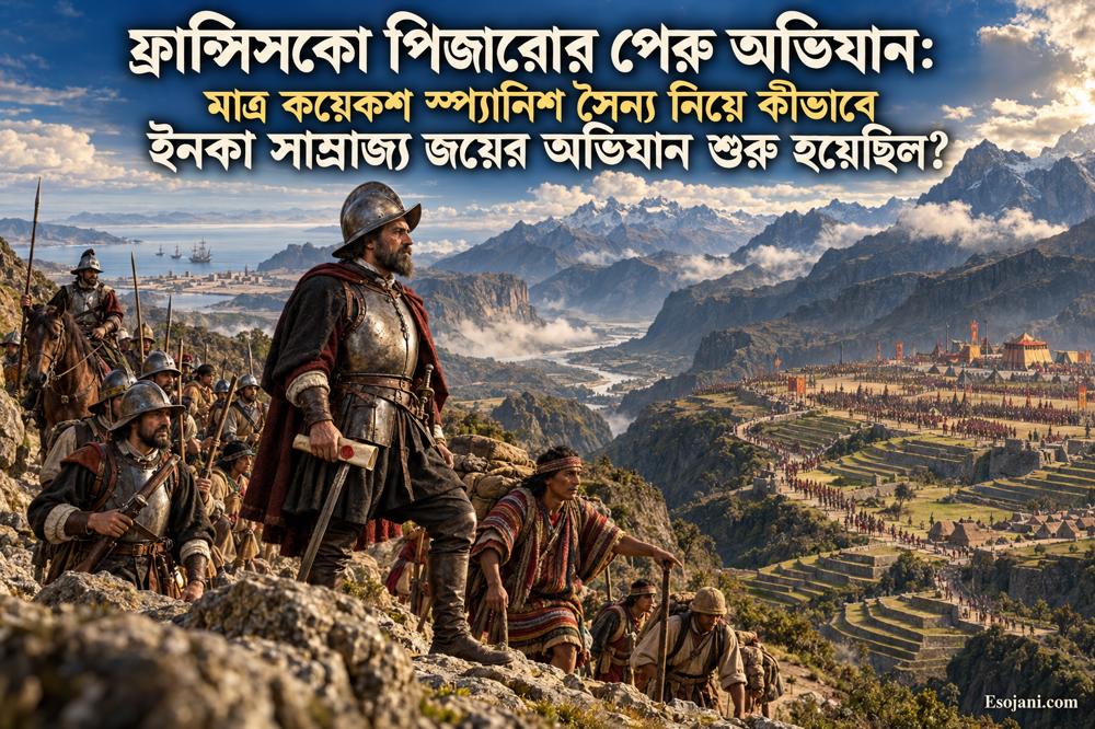 ফ্রান্সিসকো পিজারোর পেরু অভিযান: অল্প সৈন্যে ইনকা জয়ের সূচনা