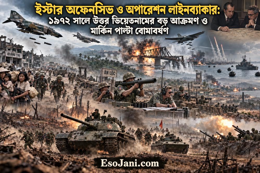 ইস্টার অফেনসিভ ও অপারেশন লাইনব্যাকার: ১৯৭২ সালের উত্তর ভিয়েতনামি আক্রমণ