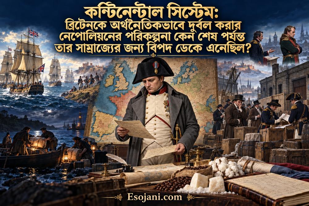 কন্টিনেন্টাল সিস্টেম: ব্রিটেনকে দুর্বল করার পরিকল্পনায় নেপোলিয়নের সাম্রাজ্য কেন বিপদে পড়েছিল?