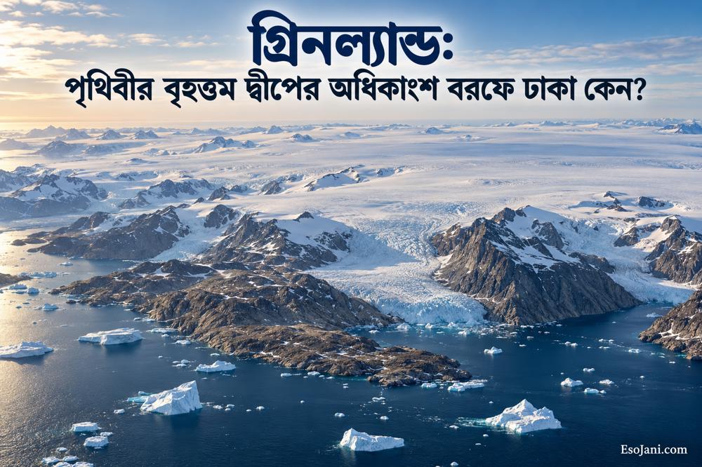 গ্রিনল্যান্ড: পৃথিবীর বৃহত্তম দ্বীপের অধিকাংশ বরফে ঢাকা কেন?
