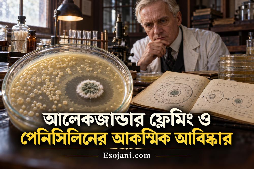 আলেকজান্ডার ফ্লেমিং ও পেনিসিলিন: ১৯২৮ সালের আকস্মিক আবিষ্কারের গল্প