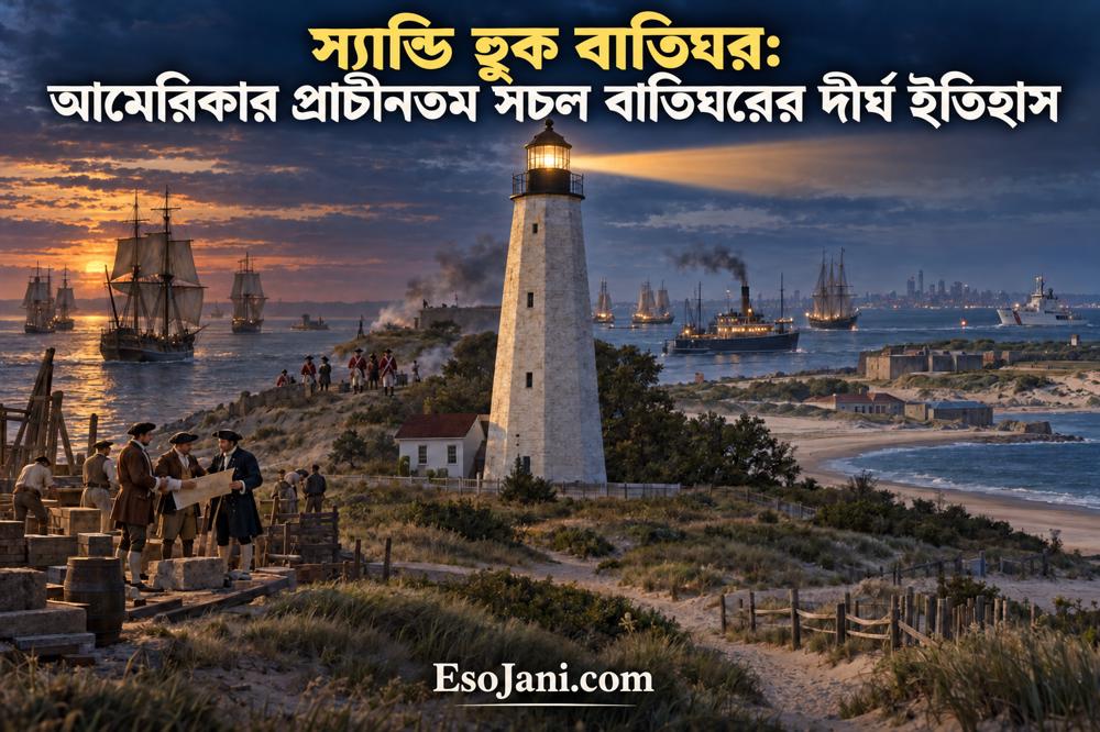 স্যান্ডি হুক বাতিঘর: আমেরিকার প্রাচীনতম সচল বাতিঘরের দীর্ঘ ইতিহাস
