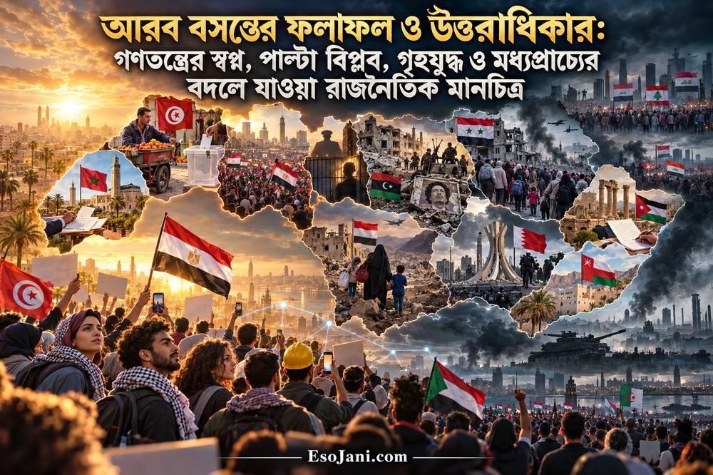 আরব বসন্তের ফলাফল ও উত্তরাধিকার: গণতন্ত্র, পাল্টা বিপ্লব ও গৃহযুদ্ধ