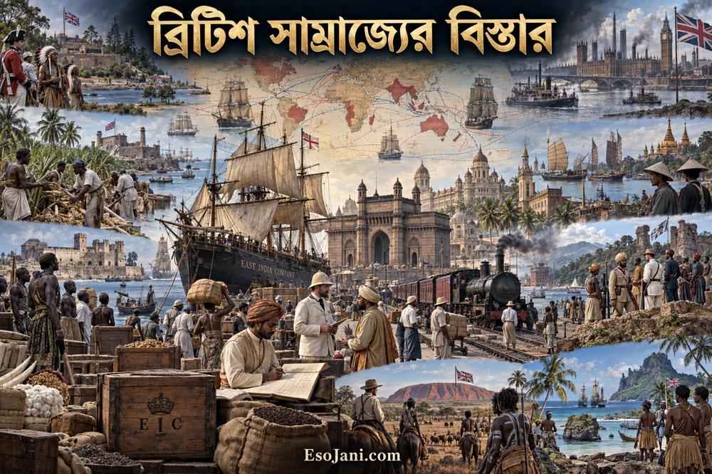 ব্রিটিশ সাম্রাজ্যের বিস্তার
