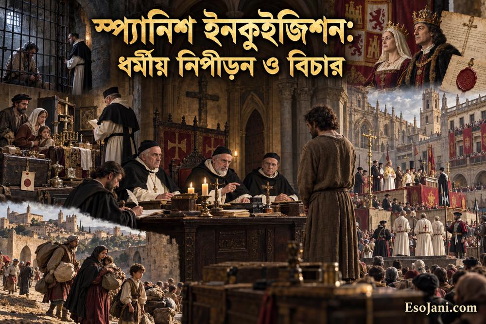 স্প্যানিশ ইনকুইজিশন: ধর্মীয় নিপীড়ন ও বিচার
