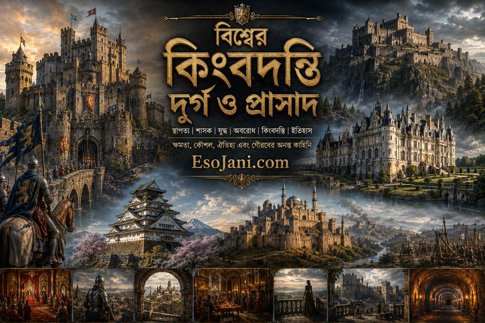 বিশ্বের কিংবদন্তি দুর্গ ও প্রাসাদ