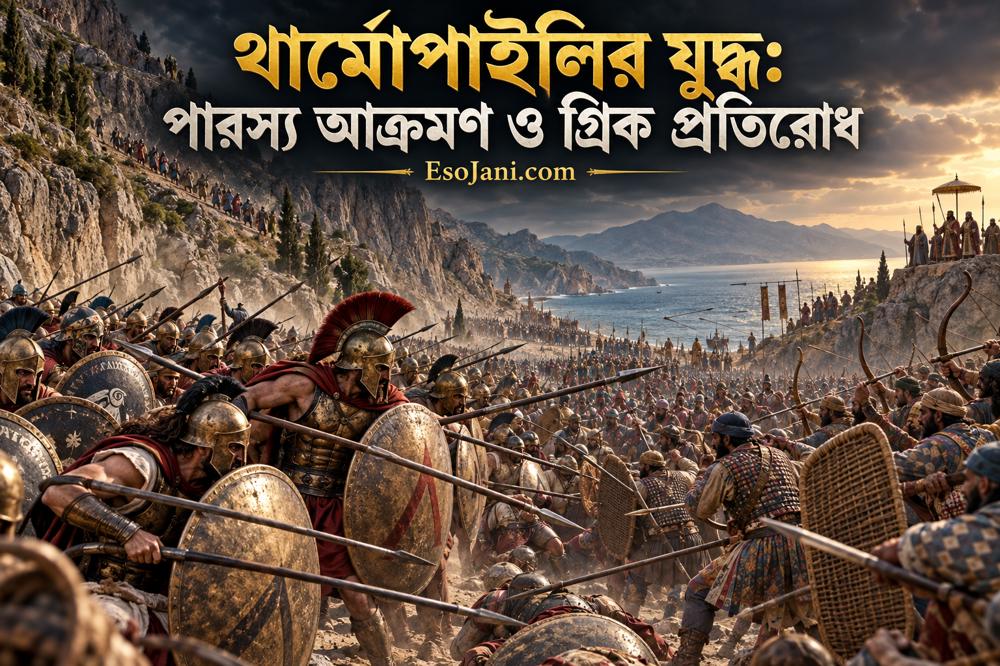 থার্মোপাইলির যুদ্ধ: পারস্য আক্রমণ ও গ্রিক প্রতিরোধ